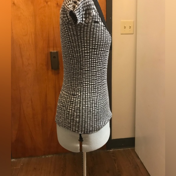 Black and Grey Debbie Morgan V-Neck Sweater - Picture 3 of 4